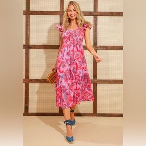 Tuckernuck Bougainvillea Breeze Mallie Dress